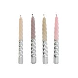 Lys DKD Home Decor To-farvet 2 x 2 x 18,5 cm (4 Dele) (4 enheder) #13