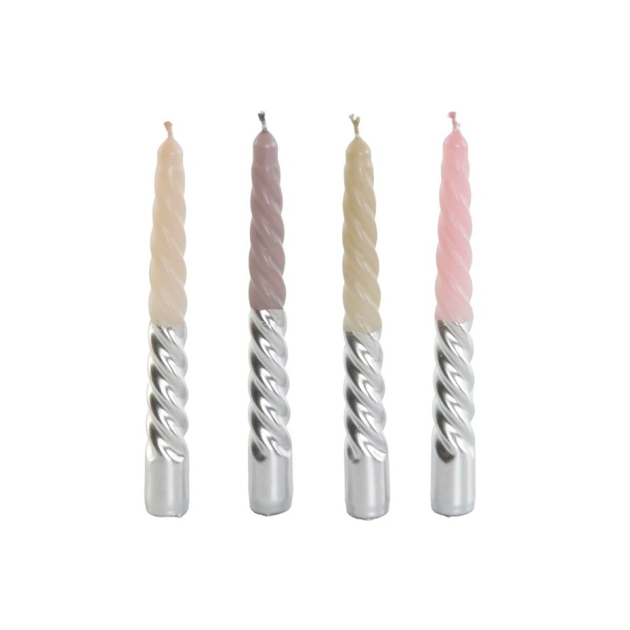 Lys DKD Home Decor To-farvet 2 x 2 x 18,5 cm (4 Dele) (4 enheder) #13