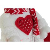 Julepynt DKD Home Decor Hvid Rd 24 x 14 x 30,5 cm (2 enheder) #9