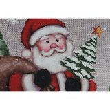 Pude DKD Home Decor Jul Multifarvet Polyester 40 x 10 x 40 cm (2 enheder) #5