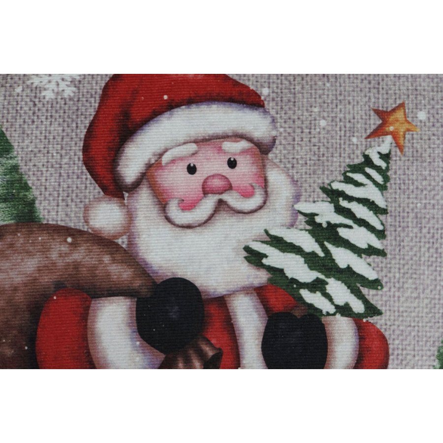 Pude DKD Home Decor Jul Multifarvet Polyester 40 x 10 x 40 cm (2 enheder) #5
