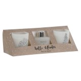 Lys DKD Home Decor Hvid Jul 5 x 5 x 6 cm #9