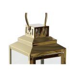 Laantarn DKD Home Decor Gylden Slvfarvet Aluminium Krystal 14 x 14 x 35 cm (2 enheder) #4