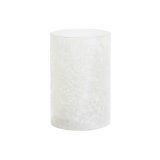 Lysdekoration DKD Home Decor Hvid 10 x 10 x 15 cm #1