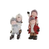 Julepynt DKD Home Decor Multifarvet Brn 18,5 x 22 x 51 cm (2 enheder) #1