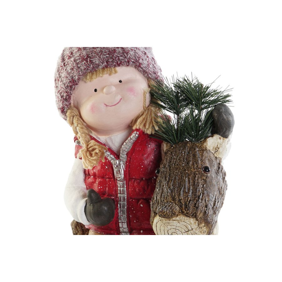 Julepynt DKD Home Decor Multifarvet Brn 18 x 24 x 45 cm (2 enheder) #5