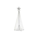 Julepynt DKD Home Decor Slvfarvet 25 x 25 x 60 cm #13