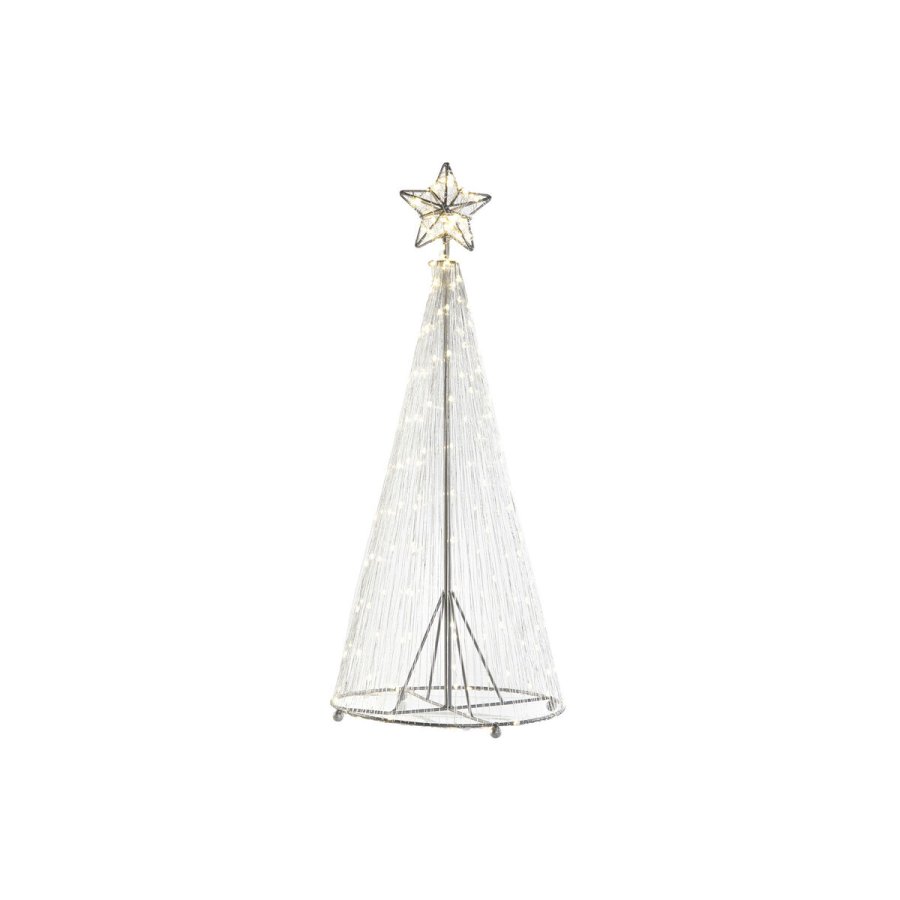 Julepynt DKD Home Decor Slvfarvet 25 x 25 x 60 cm #1