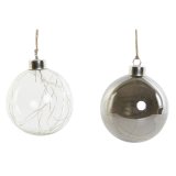 Hngende dekoration DKD Home Decor Gennemsigtig Krystal 10 x 10 x 10 cm (2 enheder) #9