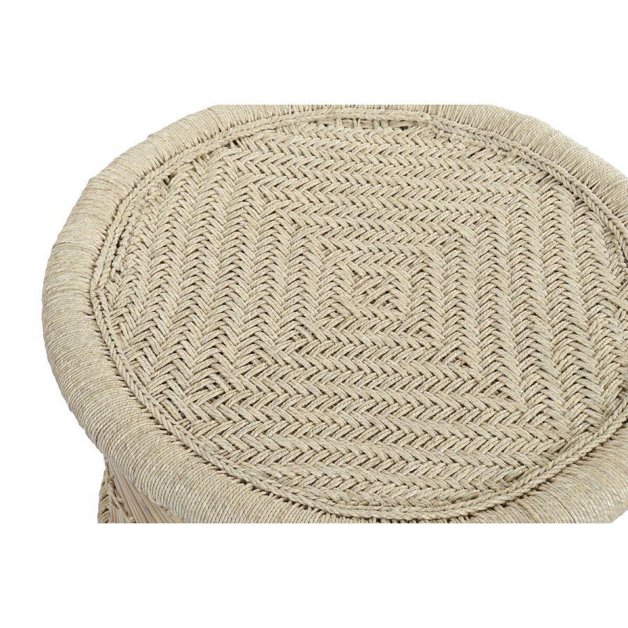 St med 2 borde DKD Home Decor Natur 60 x 60 x 42 cm 62 x 62 x 42 cm 64 x 64 x 42 cm #2