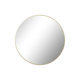 Vgspejl DKD Home Decor Gylden Metal Spejl Moderne 120 x 2 x 120 cm #1