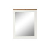 Vgspejl DKD Home Decor Hvid Brun Urban 90 x 1,5 x 113 cm #1