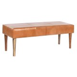 Stol DKD Home Decor Camel Tr 122 x 41 x 46 cm #1