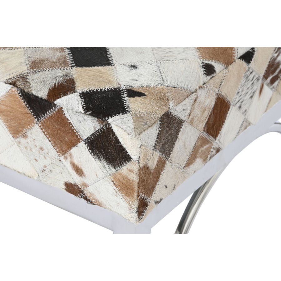 Stol DKD Home Decor Brun Beige S�lvfarvet Camel St�l 122 x 41 x 44 cm #2