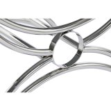 Stol DKD Home Decor Brun Beige S�lvfarvet Camel St�l 53 x 40 x 43 cm #4