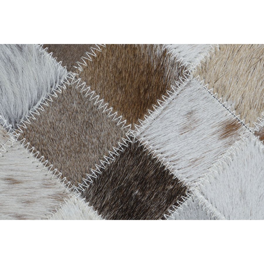 Pude DKD Home Decor Beige Camel Kolonistil 40 x 10 x 40 cm #3