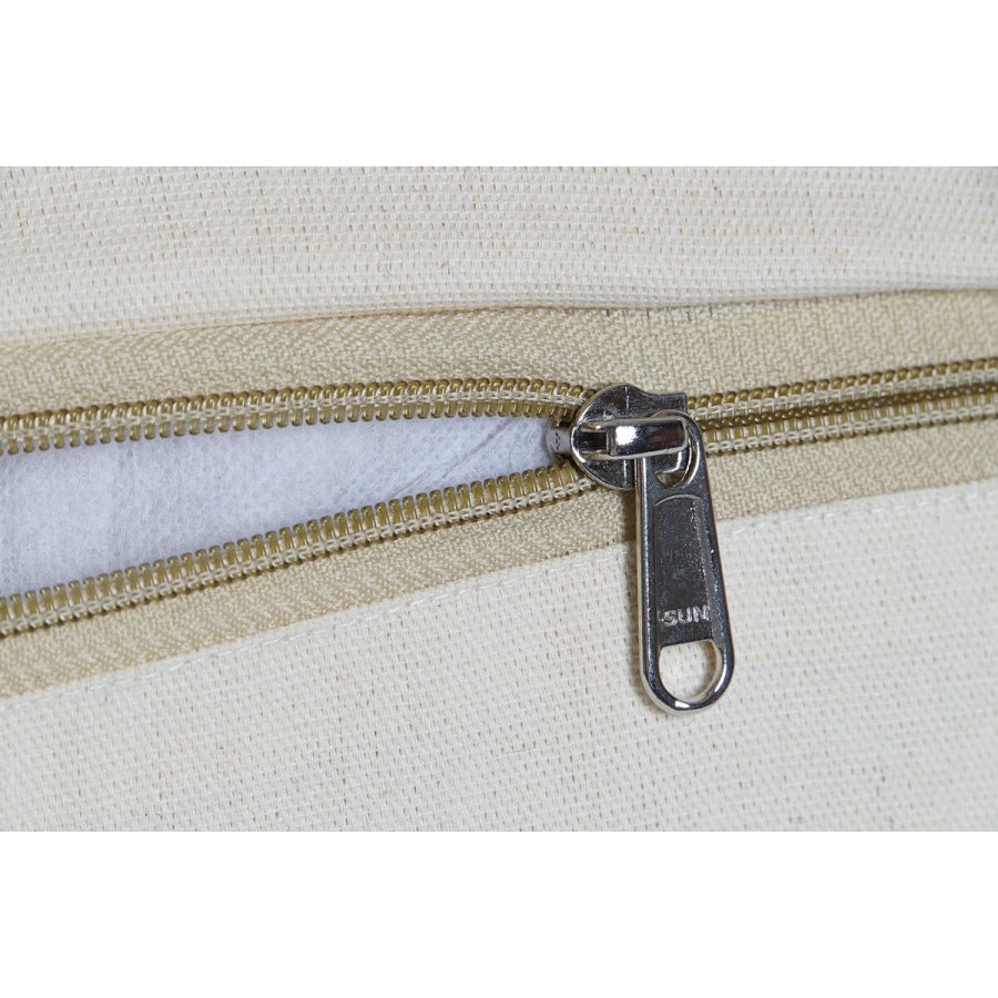 Pude DKD Home Decor Beige Camel Kolonistil 40 x 10 x 40 cm #5