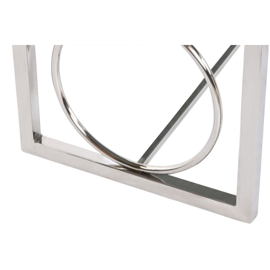 Stol DKD Home Decor Fl�defarvet S�lvfarvet M�rkebrun St�l 122 x 41 x 44 cm #3