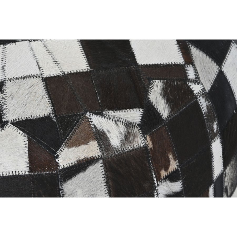 Pude DKD Home Decor Gulv Fldefarvet Mrkebrun Kolonistil 48 x 48 x 35 cm #3