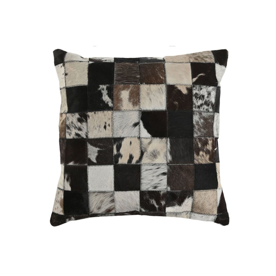 Pude DKD Home Decor Fldefarvet Mrkebrun Kolonistil 40 x 10 x 40 cm #1