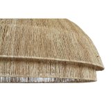 Loftslampe DKD Home Decor Lys brun Jute Jern 50 W 80 x 80 x 33 cm #2