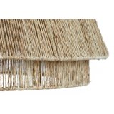 Loftslampe DKD Home Decor Lys brun Jute Jern 50 W 80 x 80 x 33 cm #3
