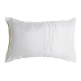 Pude DKD Home Decor Hvid Polyester Floral 60 x 10 x 40 cm #4