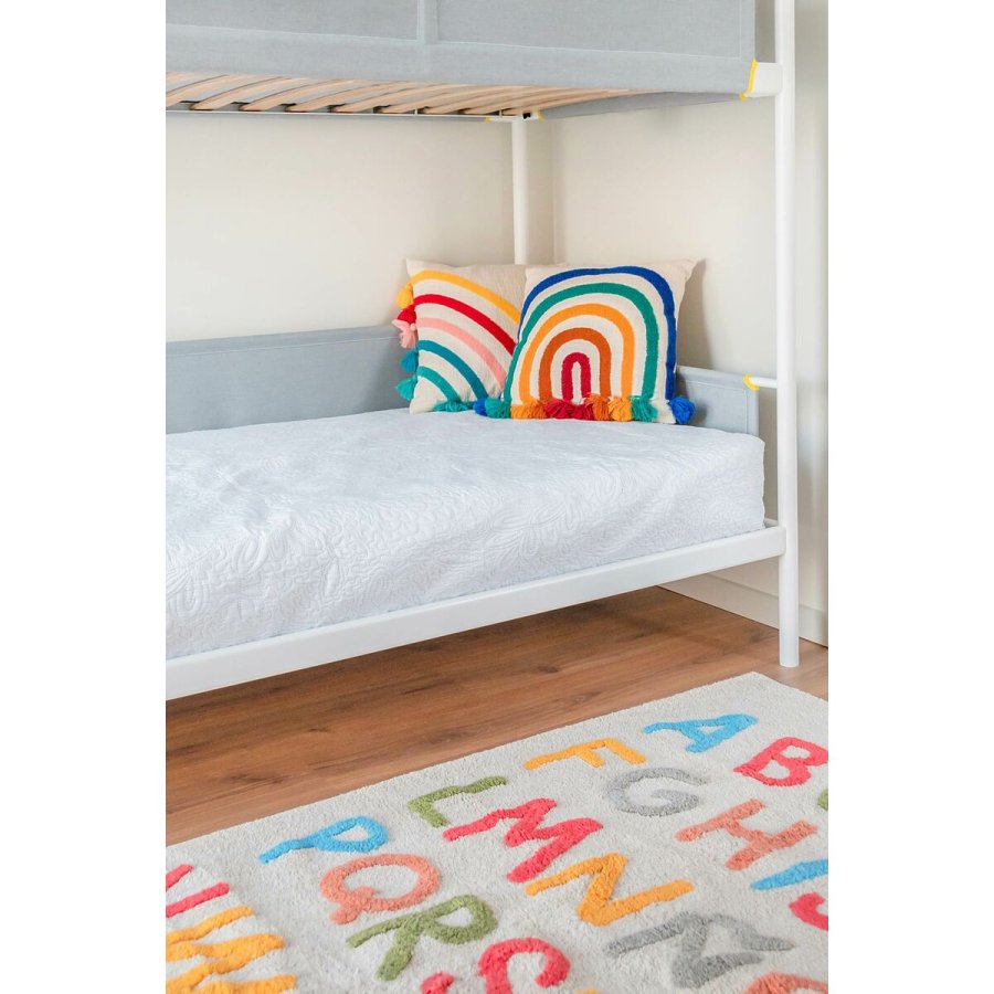 Sengetppe (vattppe) DKD Home Decor Hvid Seng 180 270 x 270 x 1 cm #5