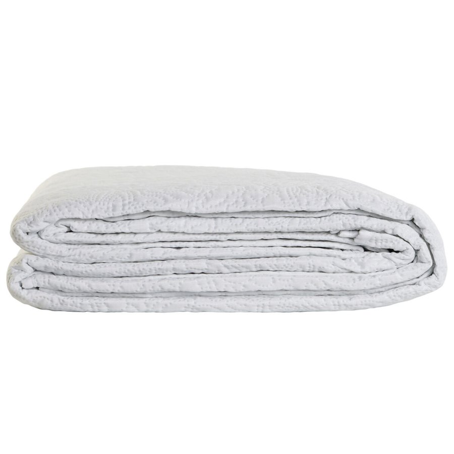 Sengetppe (vattppe) DKD Home Decor Hvid Seng 180 270 x 270 x 1 cm #13