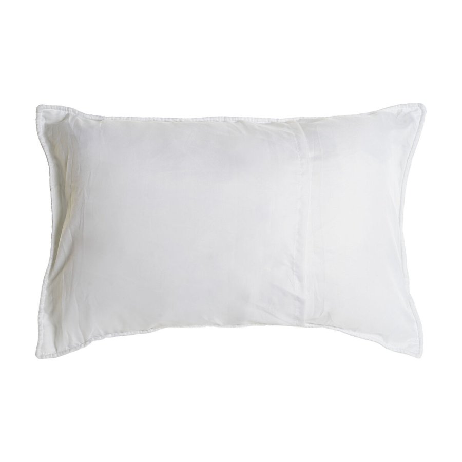 Pude DKD Home Decor Hvid Polyester 60 x 10 x 40 cm #3