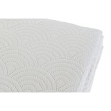 Sengetppe (vattppe) DKD Home Decor Hvid Seng 90 Seng 150 180 x 260 x 1 cm #5