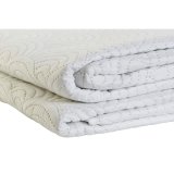 Sengetppe (vattppe) DKD Home Decor Hvid Seng 90 Seng 150 180 x 260 x 1 cm #17