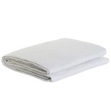 Sengetppe (vattppe) DKD Home Decor Hvid Seng 90 Seng 150 180 x 260 x 1 cm #1