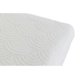 Sengetppe (vattppe) DKD Home Decor Hvid Seng 180 270 x 270 x 1 cm #5