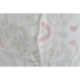 Pude DKD Home Decor Hvid Polyester Floral 60 x 10 x 40 cm #3