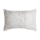 Pude DKD Home Decor Hvid Polyester Floral 60 x 10 x 40 cm #4