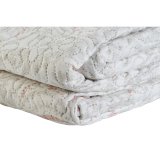 Sengetppe (vattppe) DKD Home Decor Brun Beige Seng 180 270 x 270 x 1 cm #17
