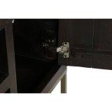 mbler DKD Home Decor 140 x 40 x 55 cm Sort Metal Akacie #3