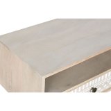 mbler DKD Home Decor Hvid Natur Mangotr 130 x 40 x 45 cm #7