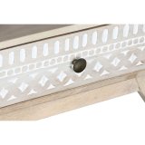 mbler DKD Home Decor Hvid Natur Mangotr 130 x 40 x 45 cm #5