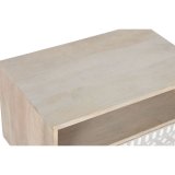 Natbord DKD Home Decor Hvid Natur Mangotr 55 x 35 x 45 cm #25