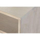 Natbord DKD Home Decor Hvid Natur Mangotr 55 x 35 x 45 cm #5