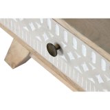 Natbord DKD Home Decor Hvid Natur Mangotr 55 x 35 x 45 cm #13