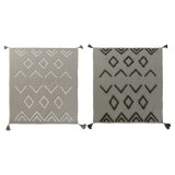 Colchas DKD Home Decor Hvid Grn Beige Mrk grn 130 x 170 x 0,5 cm (2 enheder) #1