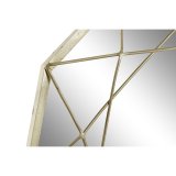 Vgspejl DKD Home Decor Gylden 50 x 5 x 52 cm #5
