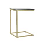 Sofabord DKD Home Decor 40 x 46 x 65 cm Sort Gylden Marmor Jern #1