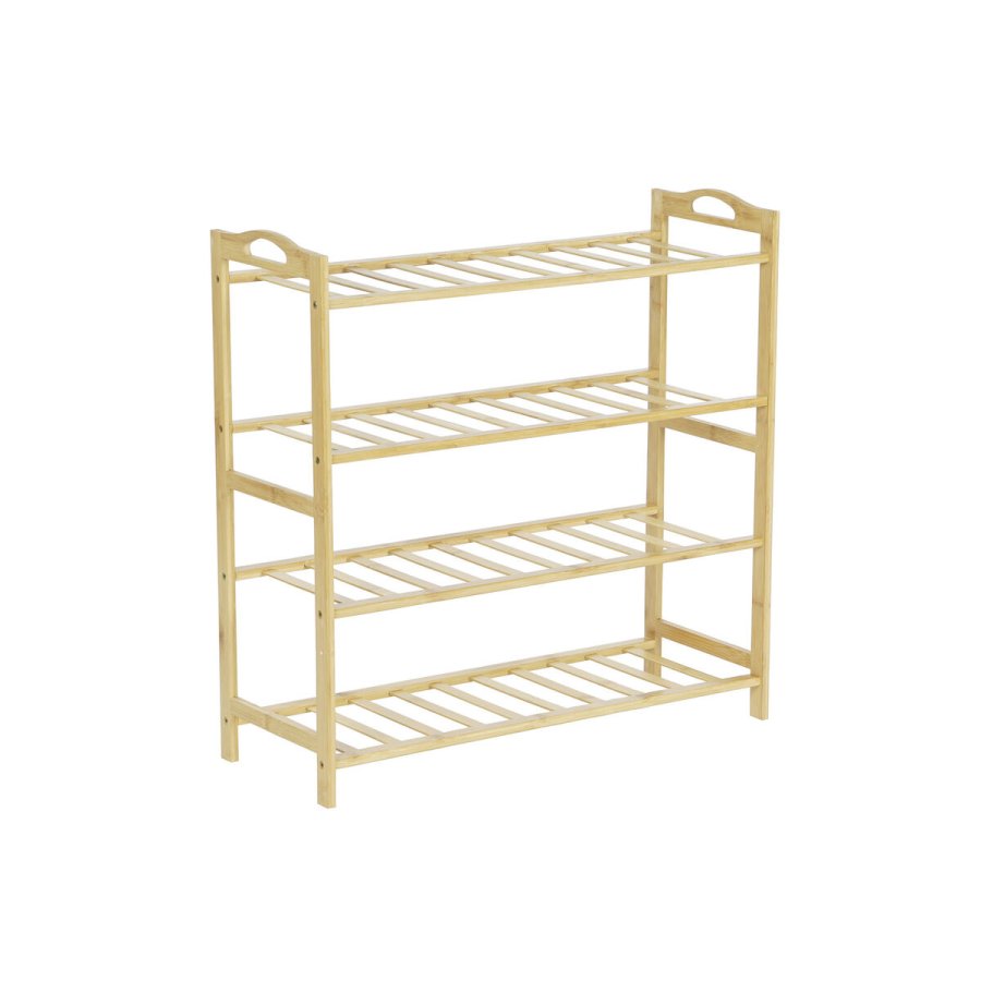 Skostativ DKD Home Decor Natur Bambus 67 x 26 x 68 cm #1