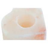 Lyseholder DKD Home Decor Pink Natur Salt 11 x 11 x 5 cm (2 enheder) #2