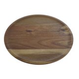 Snack bakke DKD Home Decor Natur Akacie St 36 x 36 x 14 cm #4