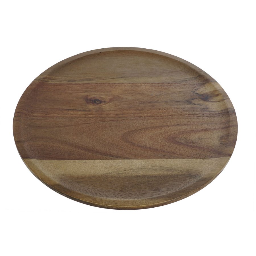 Snack bakke DKD Home Decor Natur Akacie St 36 x 36 x 14 cm #4